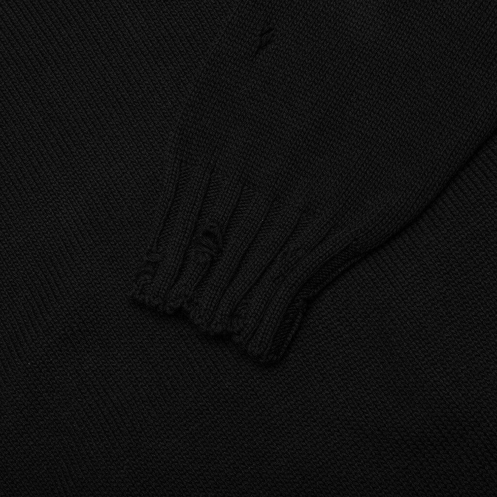 Roundneck Sweater - Black Male Product Image