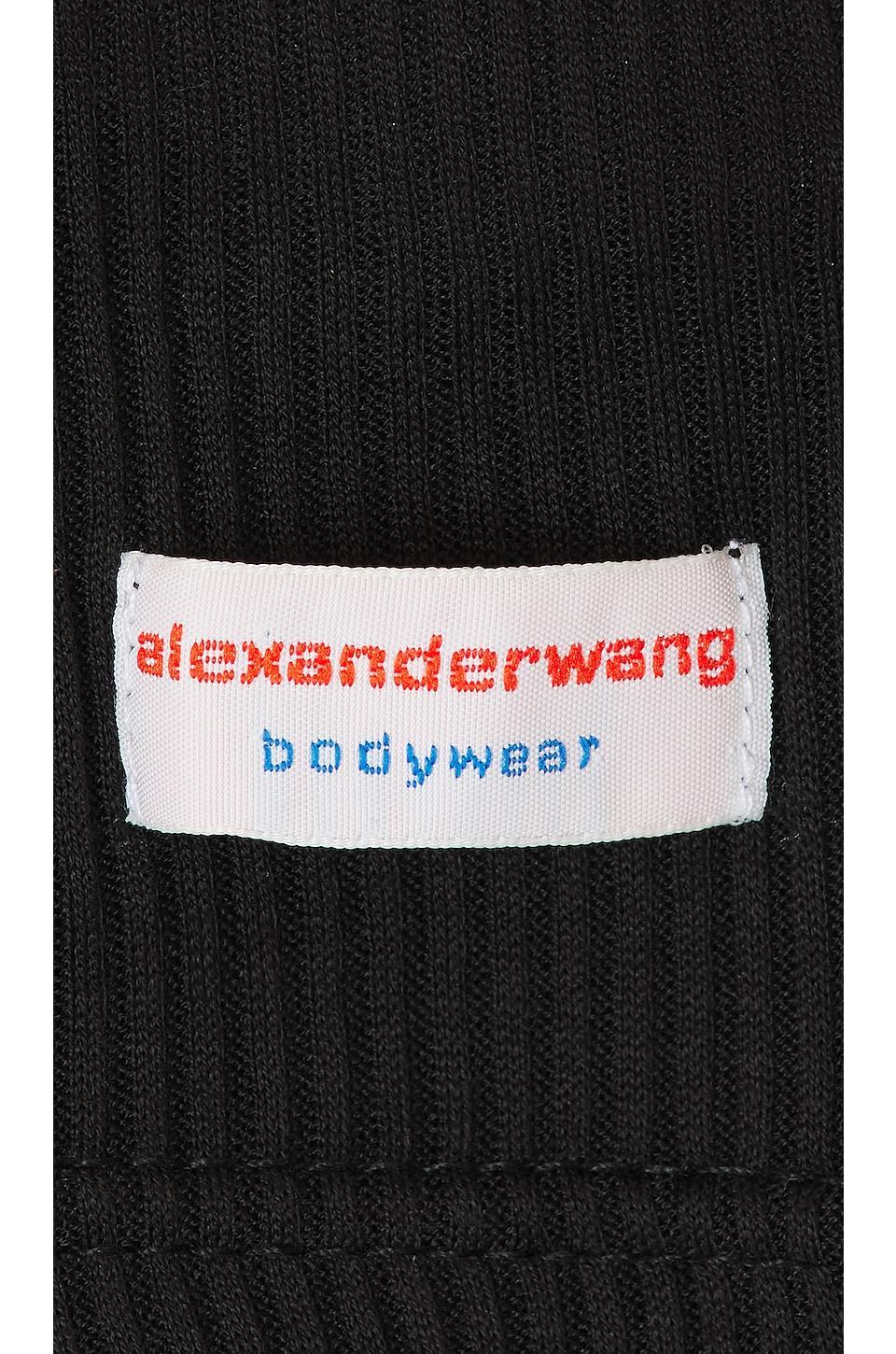 Womens Cropped Classic Racer Tank Alexander Wang Product Image