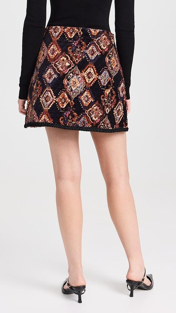 Cara Cara Chrissy Velvet Skirt | Shopbop Product Image