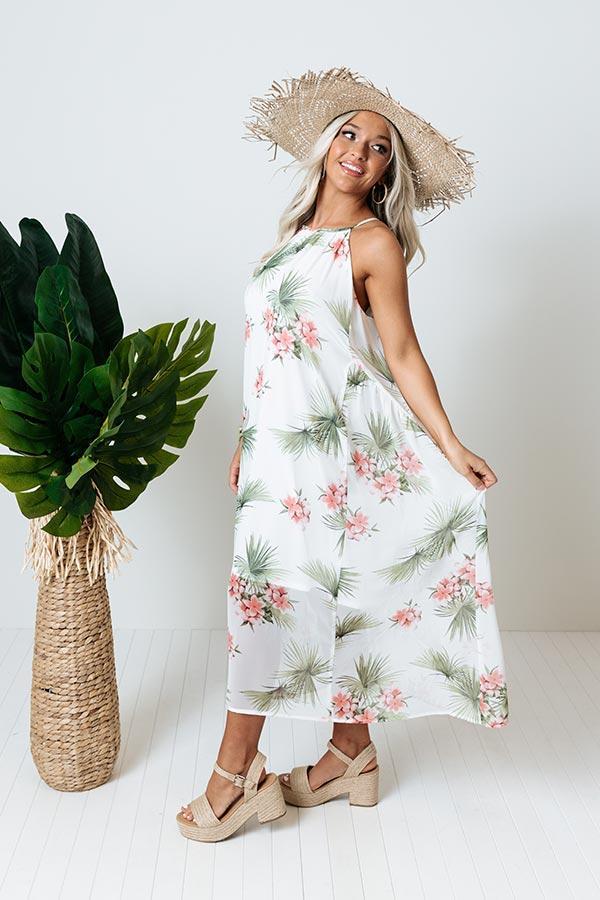 Parisian Countryside Floral Maxi Dress Product Image