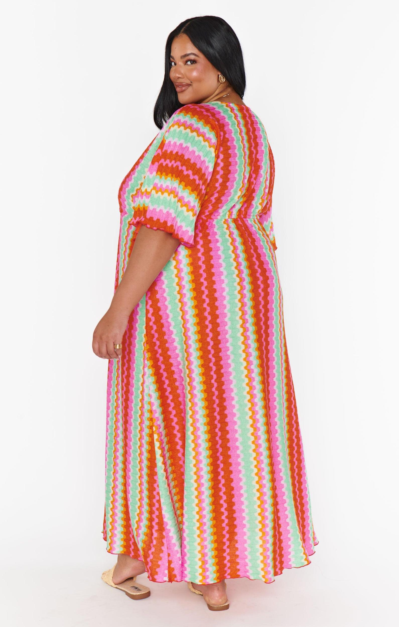 Kenzie Maxi Dress ~ Cabo Groovy Knit Product Image