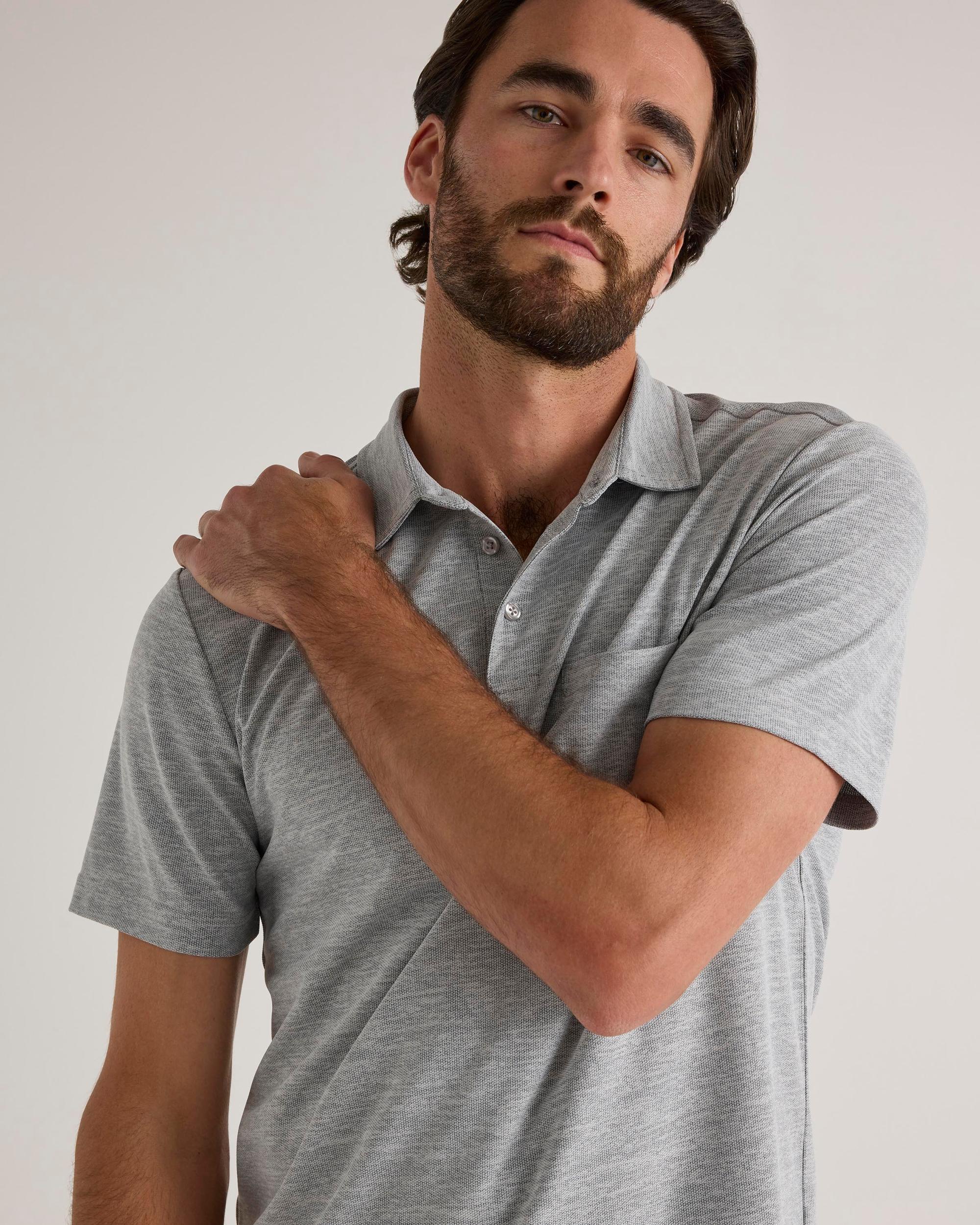 Quince | Men's ProPique Performance Polo Recycled Polyester Product Image