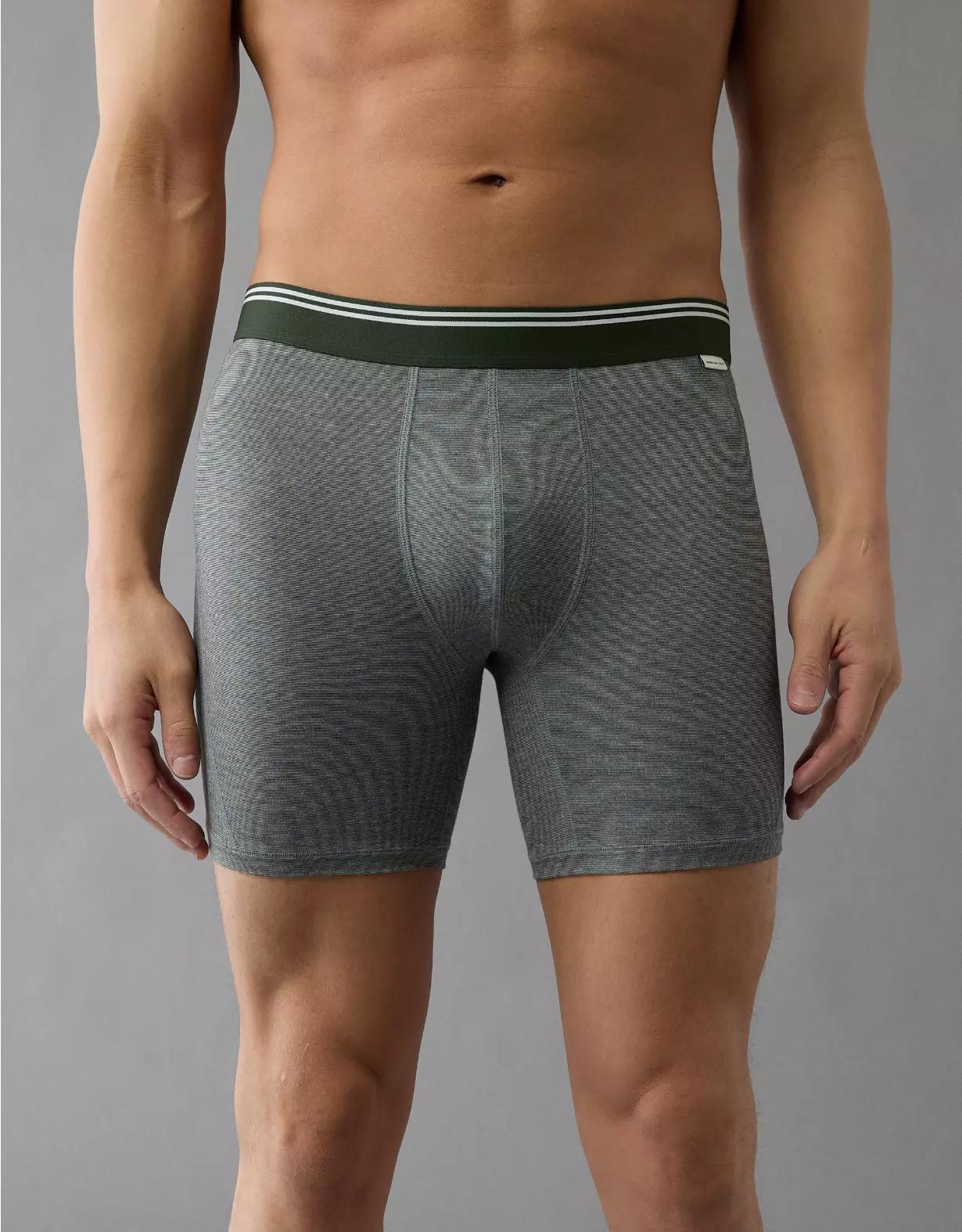 AEO Men's Valentine's Day Roses 6" Ultra Soft Boxer Brief Product Image