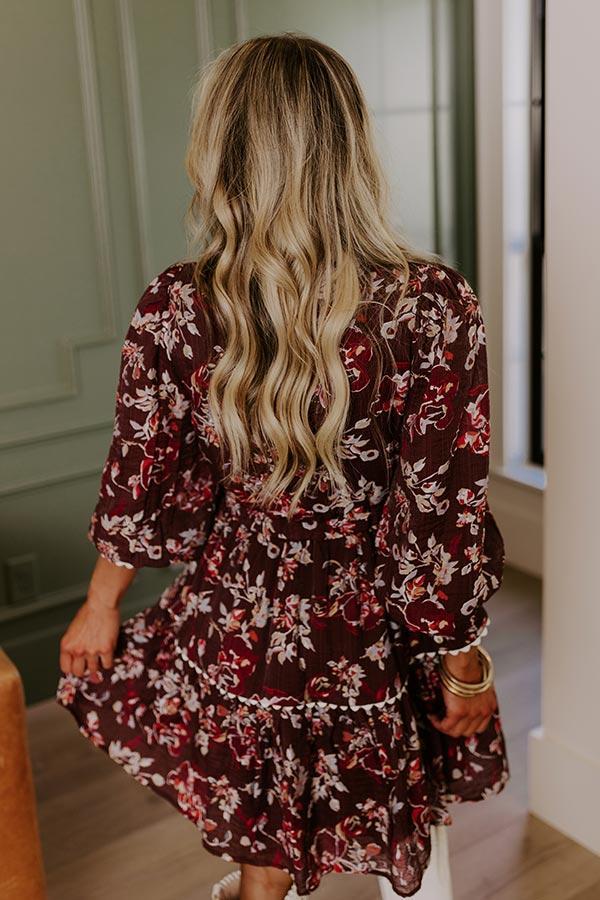Sweet Moments Floral Mini Dress Product Image