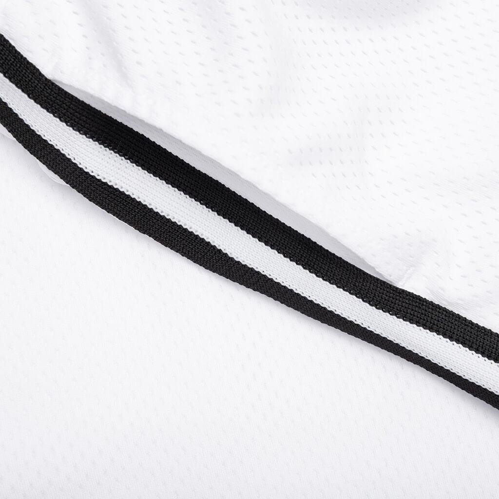Venice Court Shorts - White/Black Male Product Image
