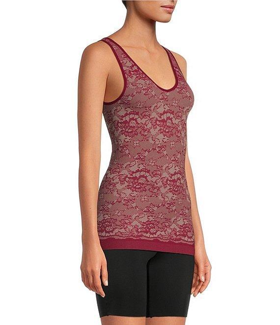 Modern Movement Seamless Lace Reversible Neck Tank Product Image