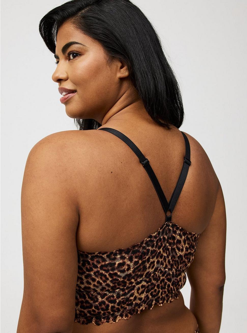 Lightly Lined Simply Lace XO Front Bralette Product Image