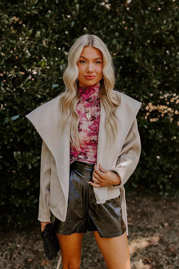 Paris Bound Jacket in Light Oatmeal Product Image