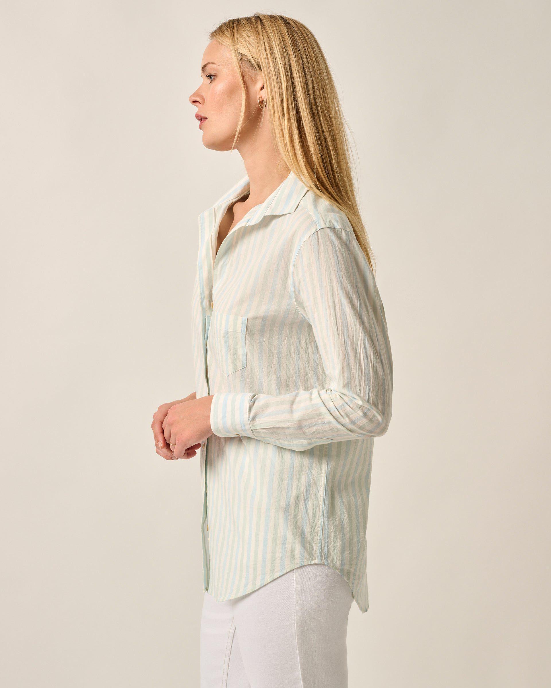 Pixie Cotton Button Up Shirt Female Product Image