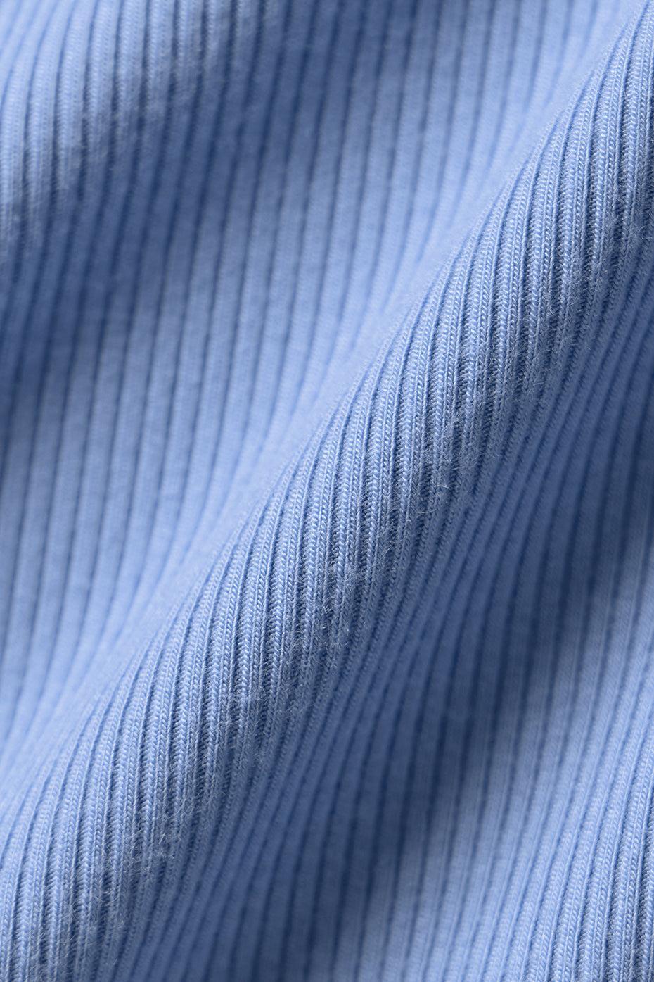 Ribbed Mesh Secret Dress - Crystal Clear Blue Female Product Image