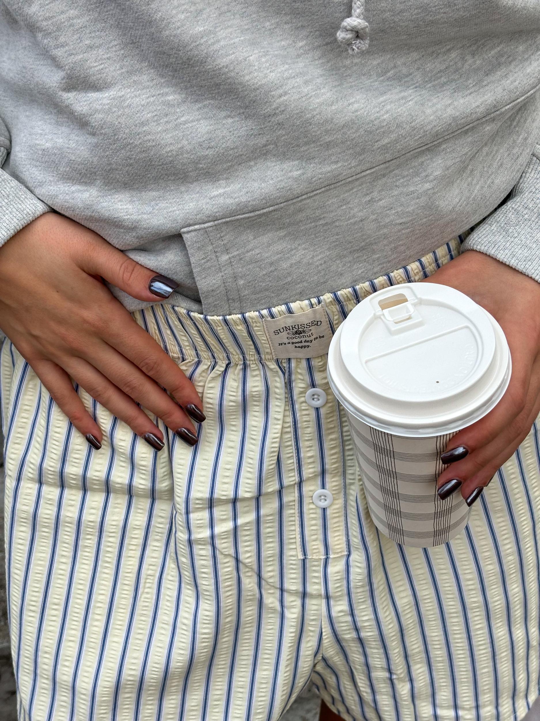 Blue Stripes Everyday Boxer Shorts Product Image