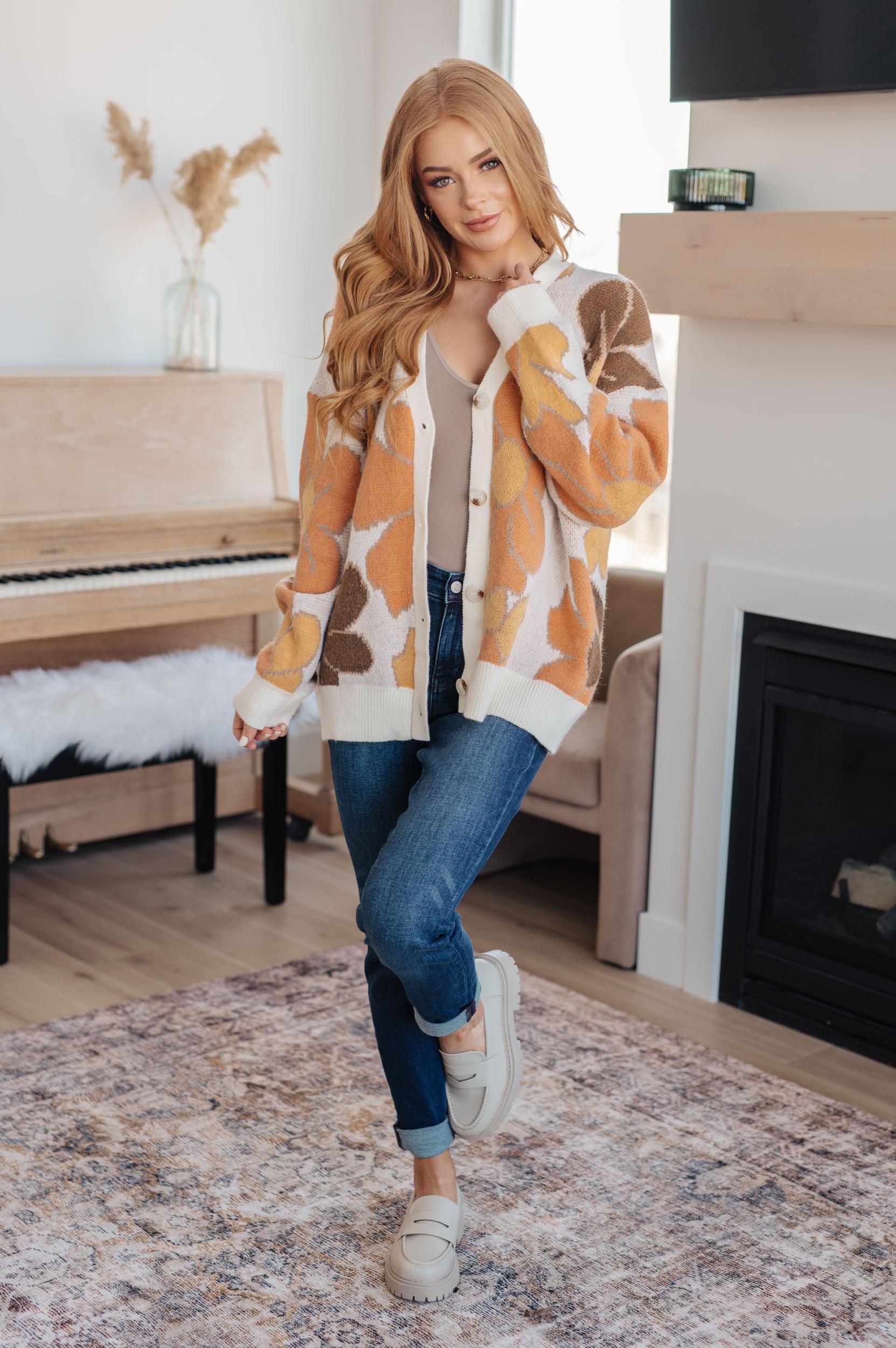 Exquisitely Mod Floral Cardigan (Online Exclusive) Product Image
