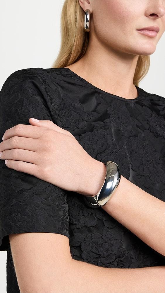 Kenneth Jay Lane Silver Bangle | Shopbop Product Image