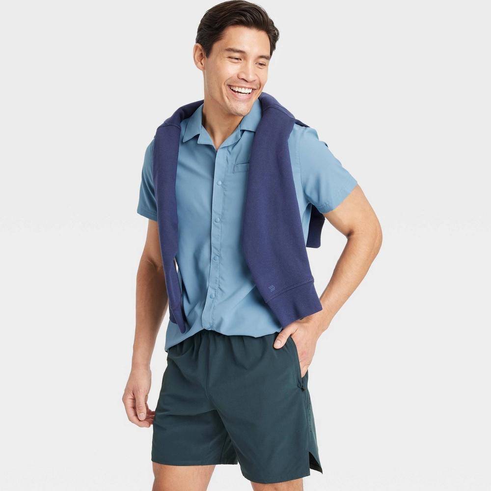 Mens Unlined Run Shorts 7 - All In Motion Natty Navy L Product Image