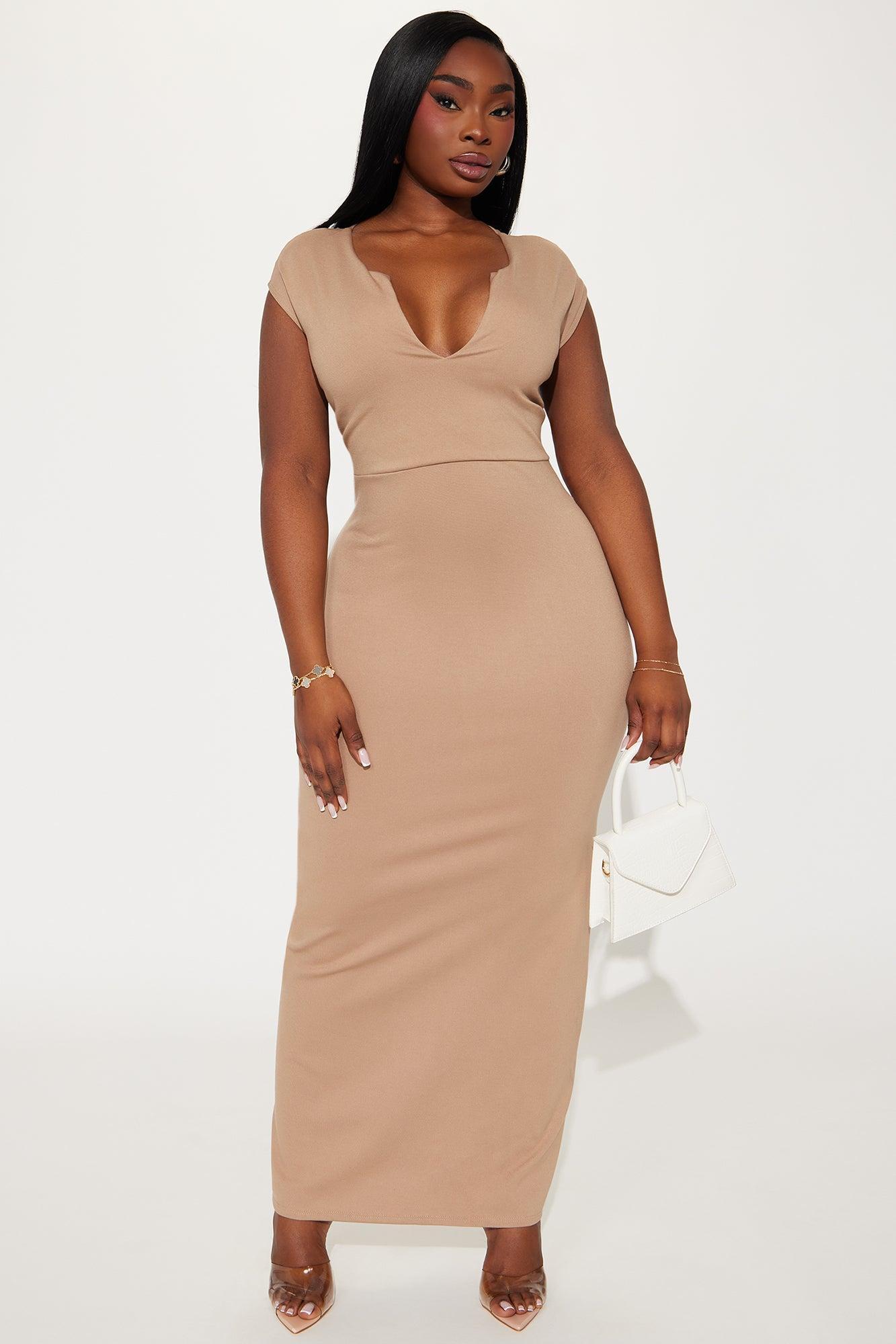 CEO Mindset Maxi Dress - Mocha Product Image