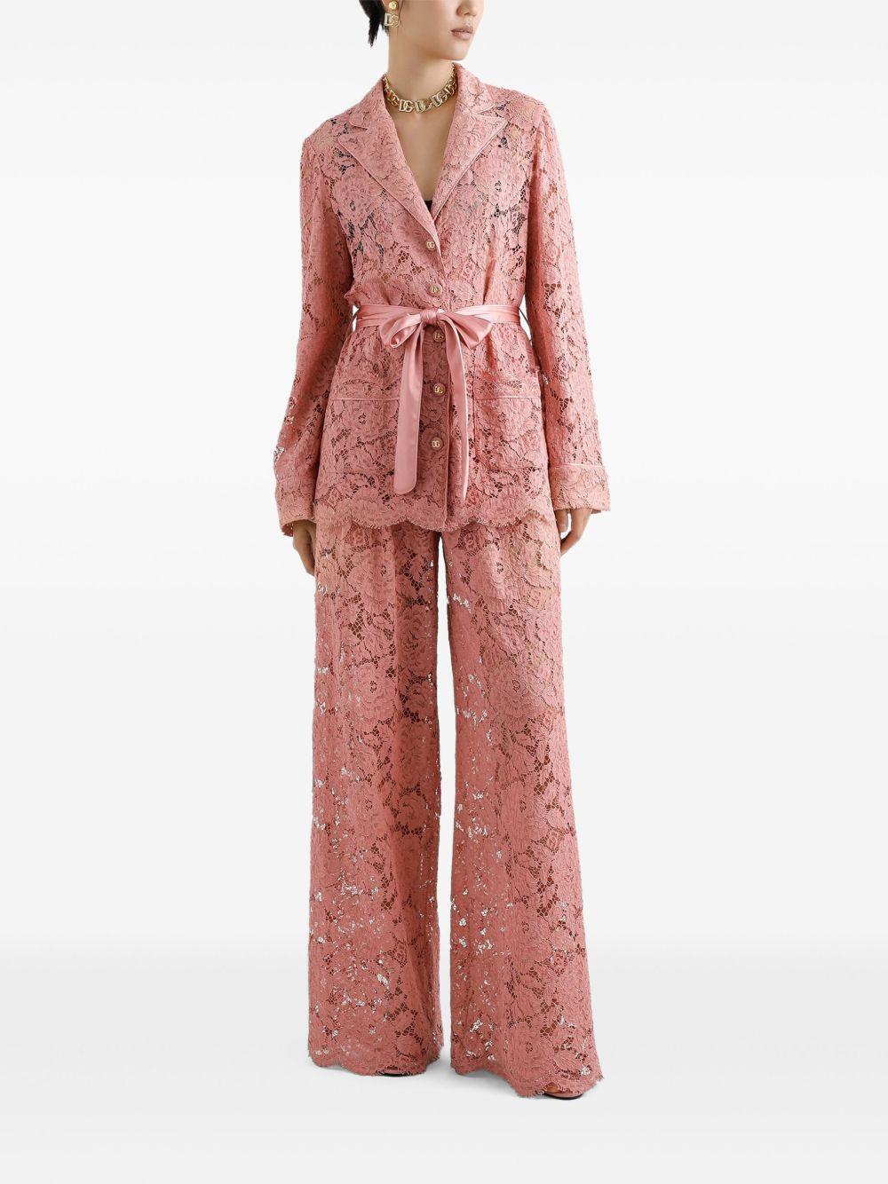 floral-lace shirt Product Image