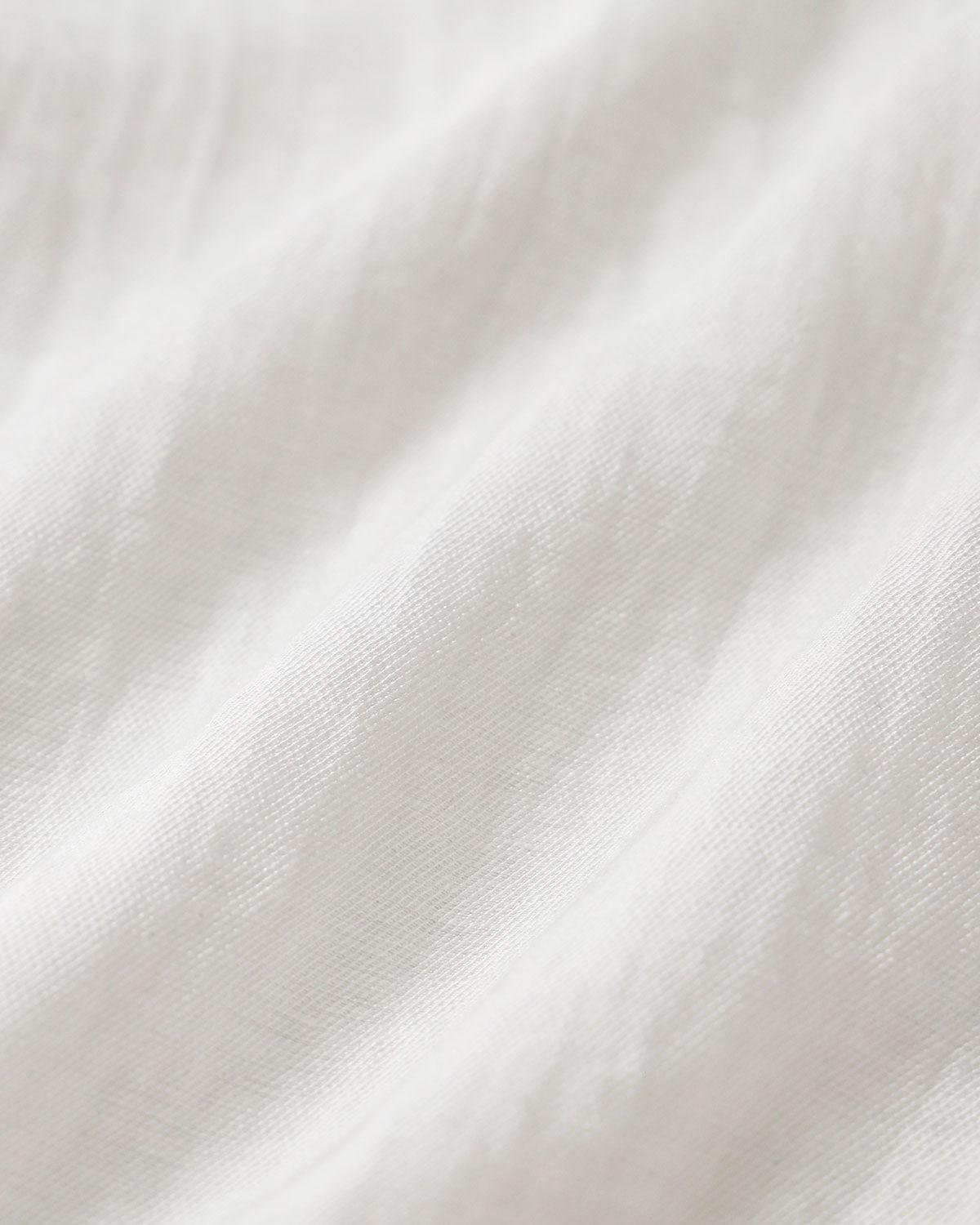 White Round Neck Tie-back Tank Top Product Image