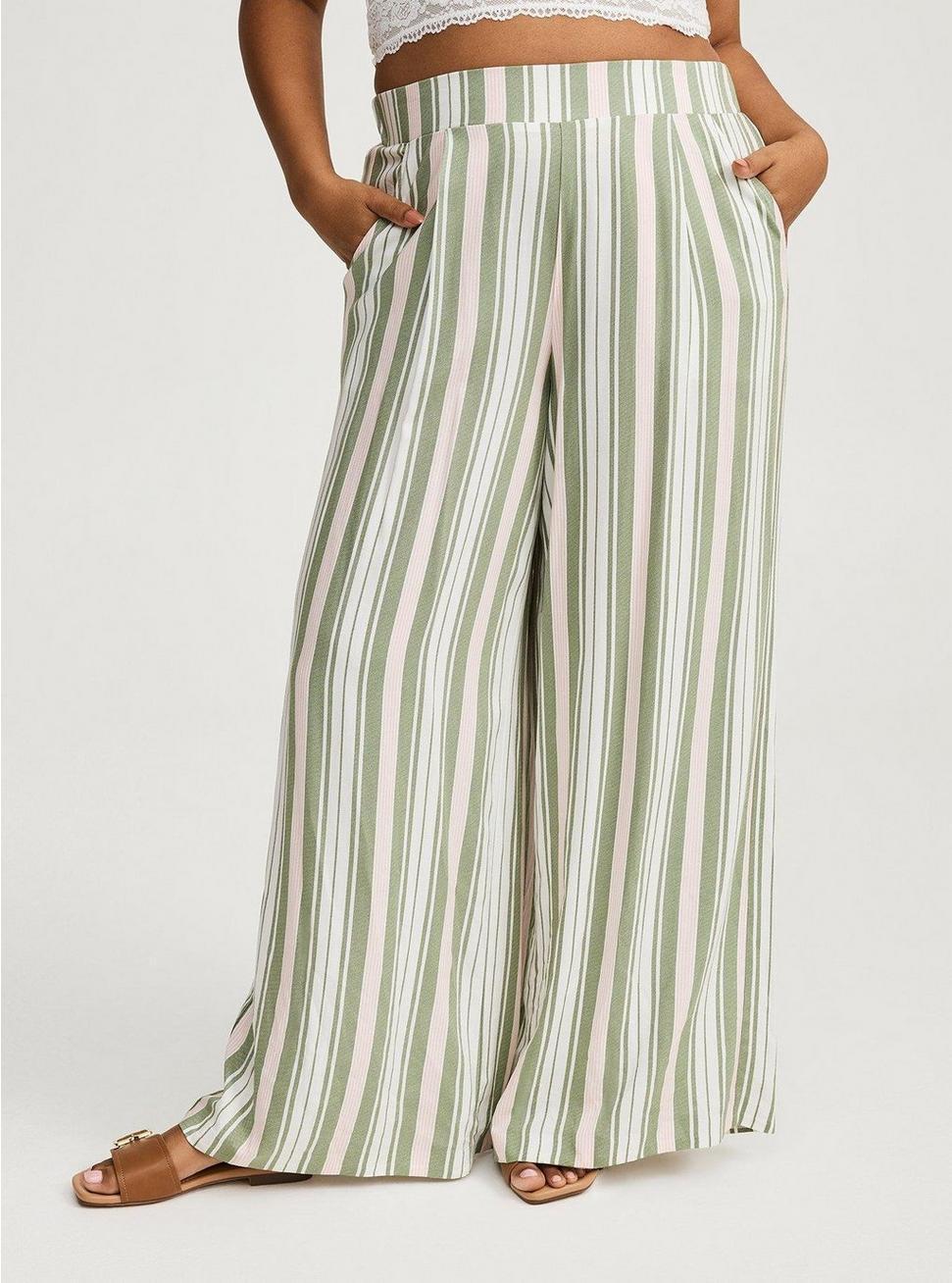 High-Rise Pull-On Wide-Leg Pant Product Image
