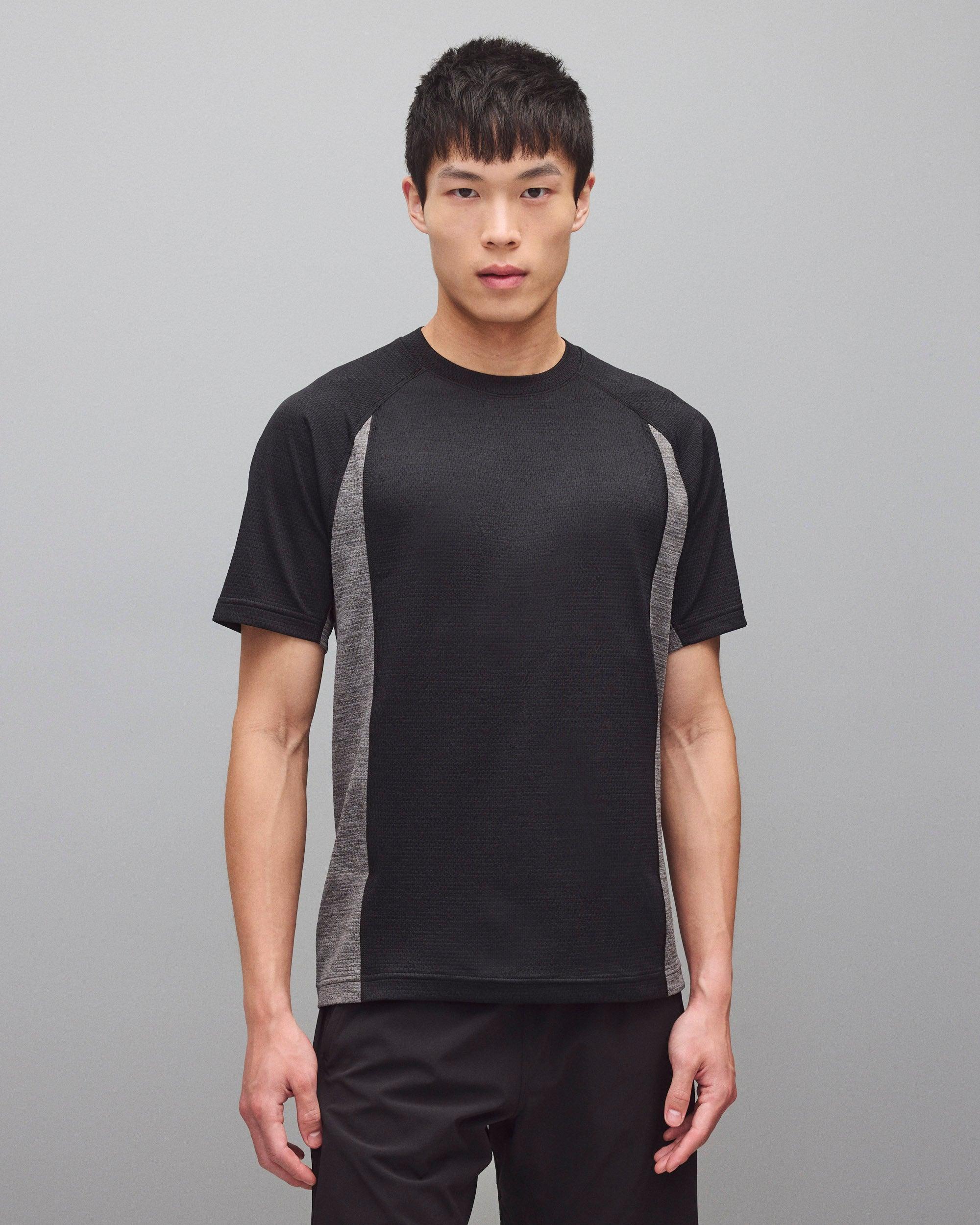 Solotex Mesh Tiebreak Colour Block Standard T-Shirt Male Product Image