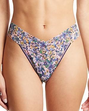 Hanky Panky Signature Lace Printed Original Rise Thong (Staycation) Women's Underwear Product Image