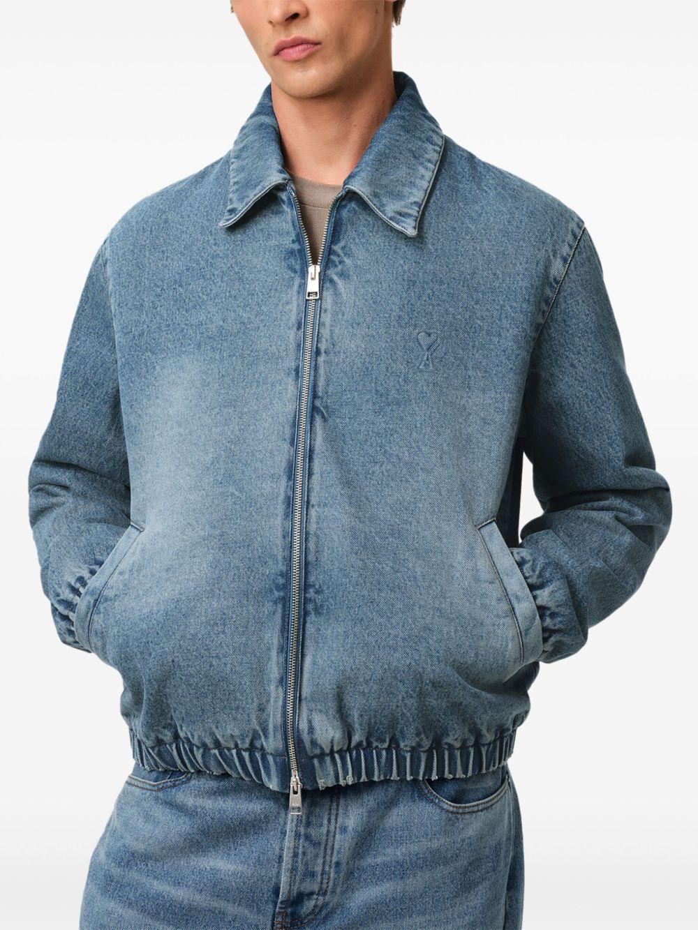 Ami de Coeur denim jacket Product Image
