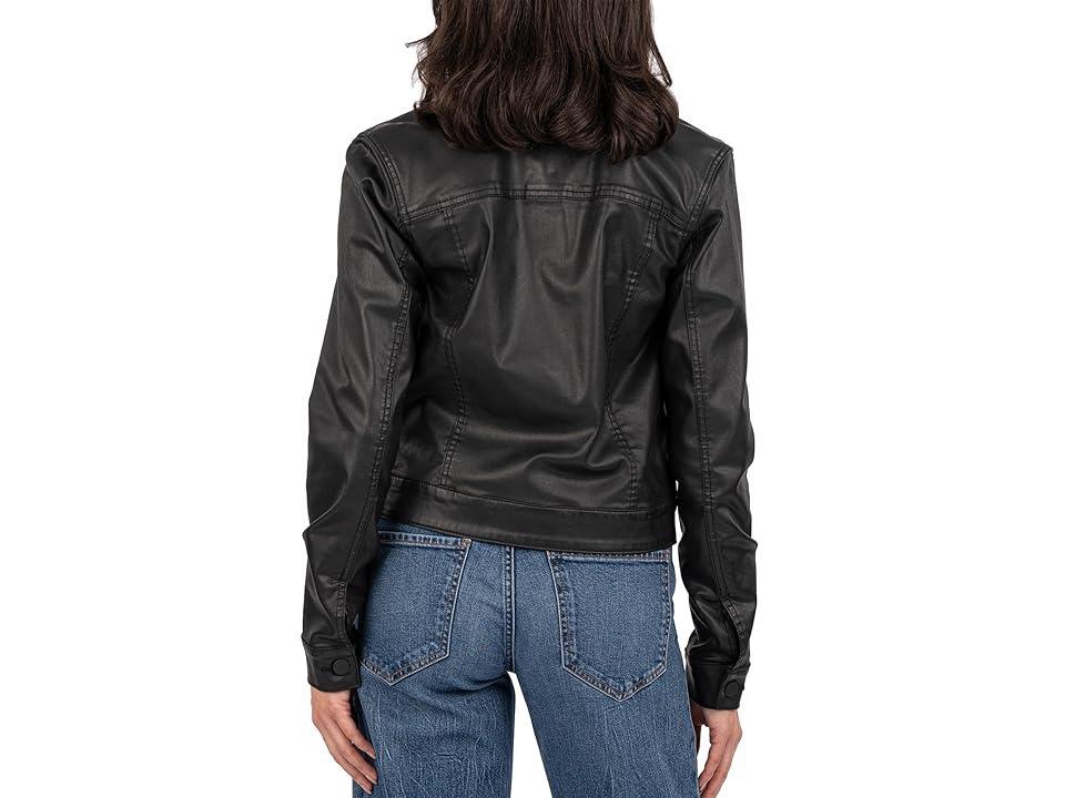 KUT from the Kloth Julia Crop Jacket W/Drop Shoulder-Regular Wstbnd Women's Jacket Product Image