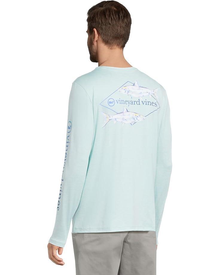 Long Sleeve Vintage Whale Pocket T-Shirt Product Image