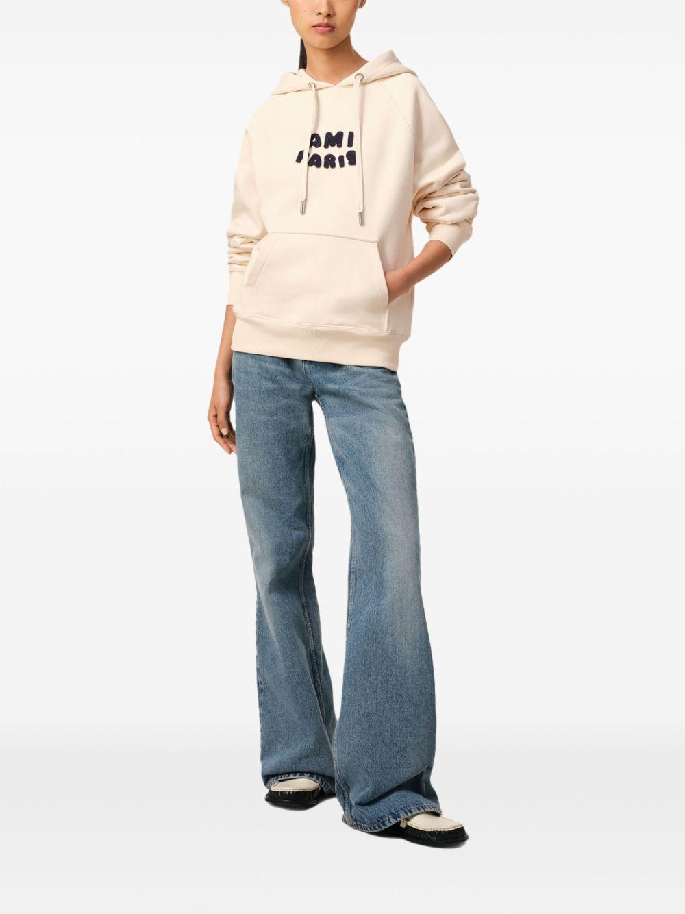 logo-appliqué hoodie Product Image