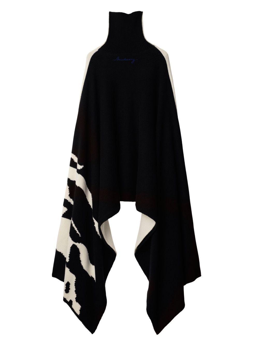 Equestrian Knight cashmere reversible cape Product Image
