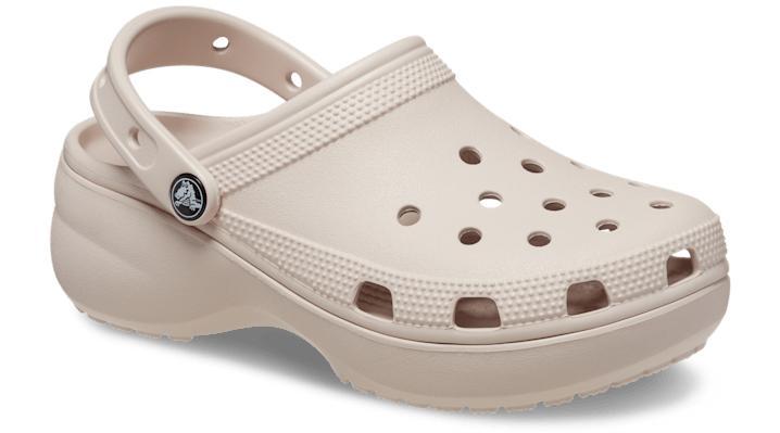 Crocs Classic Women's Platform Clogs, Size: 11, Black Product Image