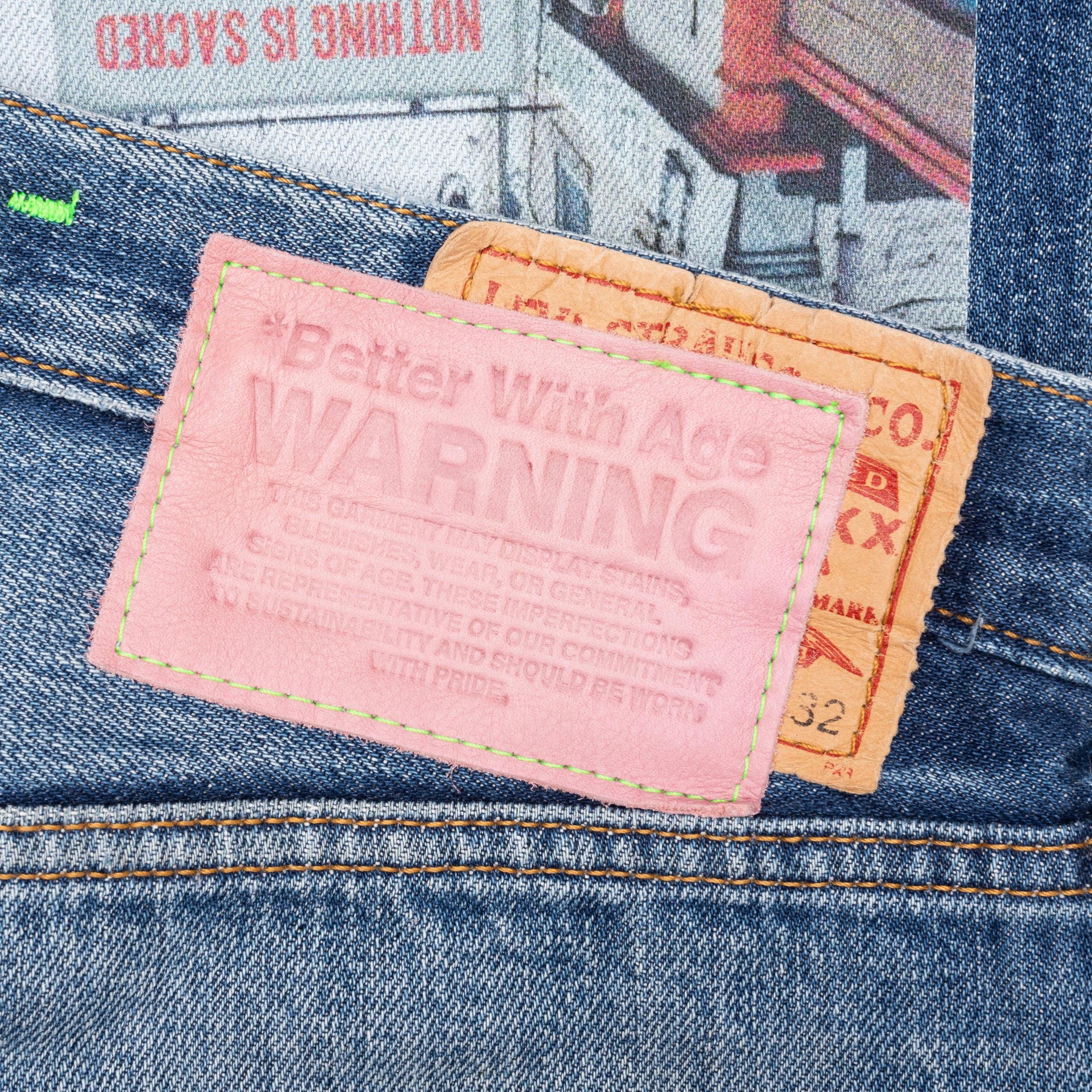 Tabloid Denim Pants - Indigo Male Product Image