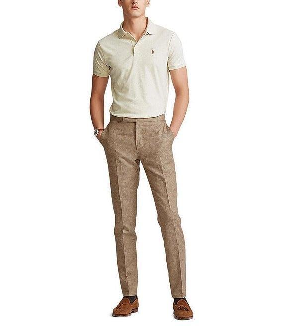 Polo Ralph Lauren Custom Slim-Fit Multicolored Pony Soft Cotton Short-Sleeve Polo Shirt Product Image