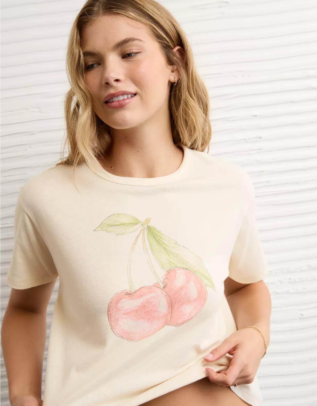 AE Ex-Boyfriend Food Graphic T-Shirt Product Image