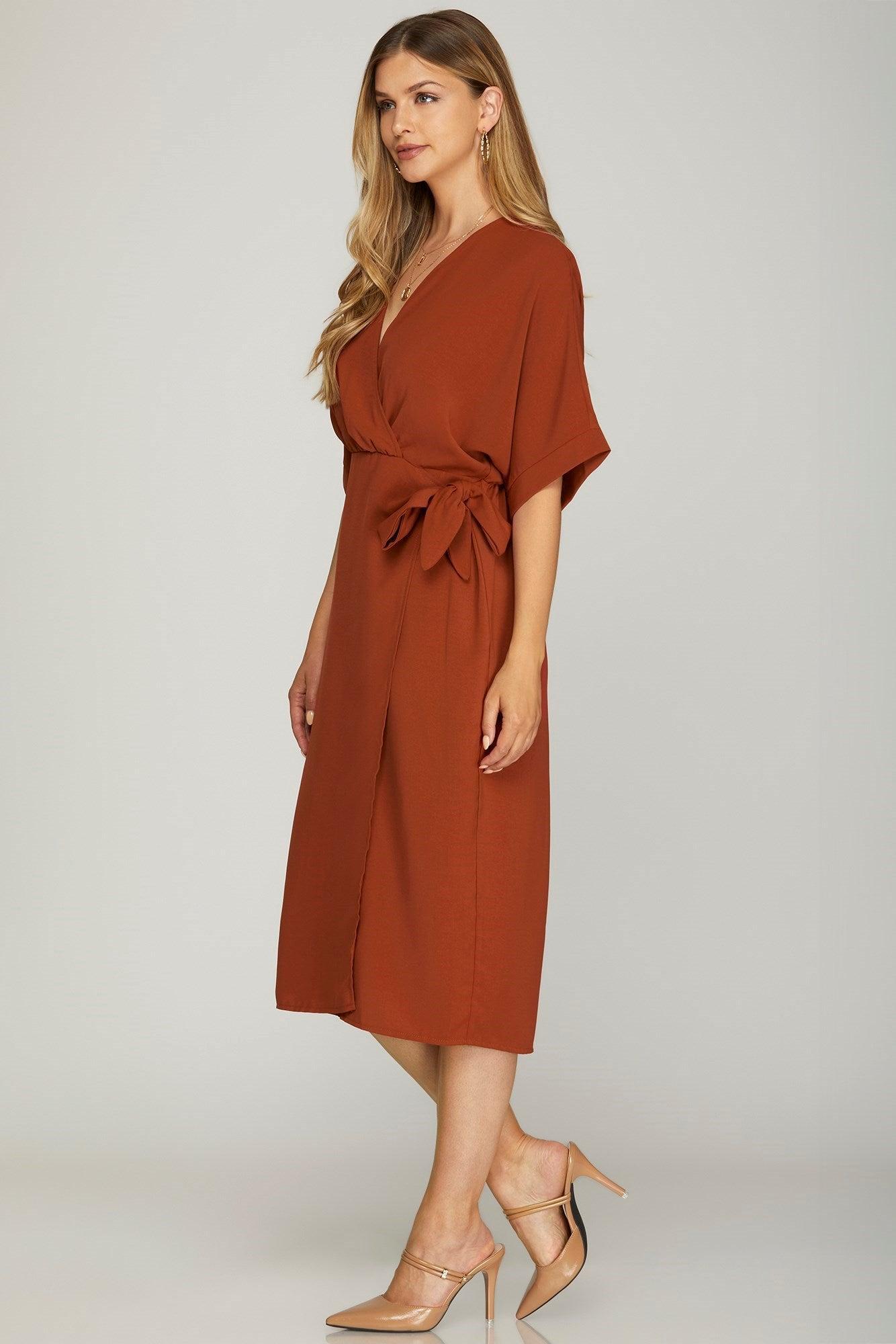 Perfect Timing Midi Dress Product Image
