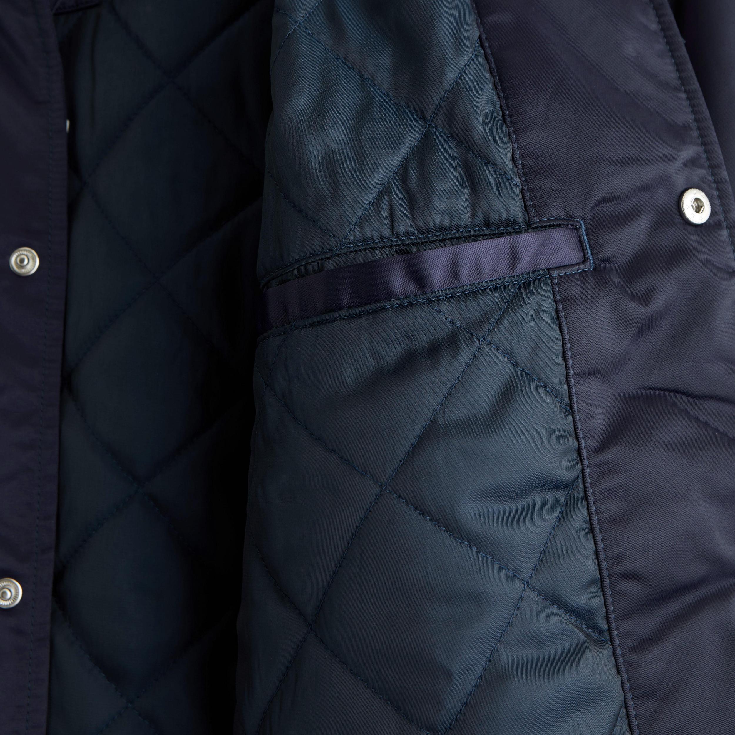 Vol. 28 Danzy Cropped Satin Varsity Bomber Product Image