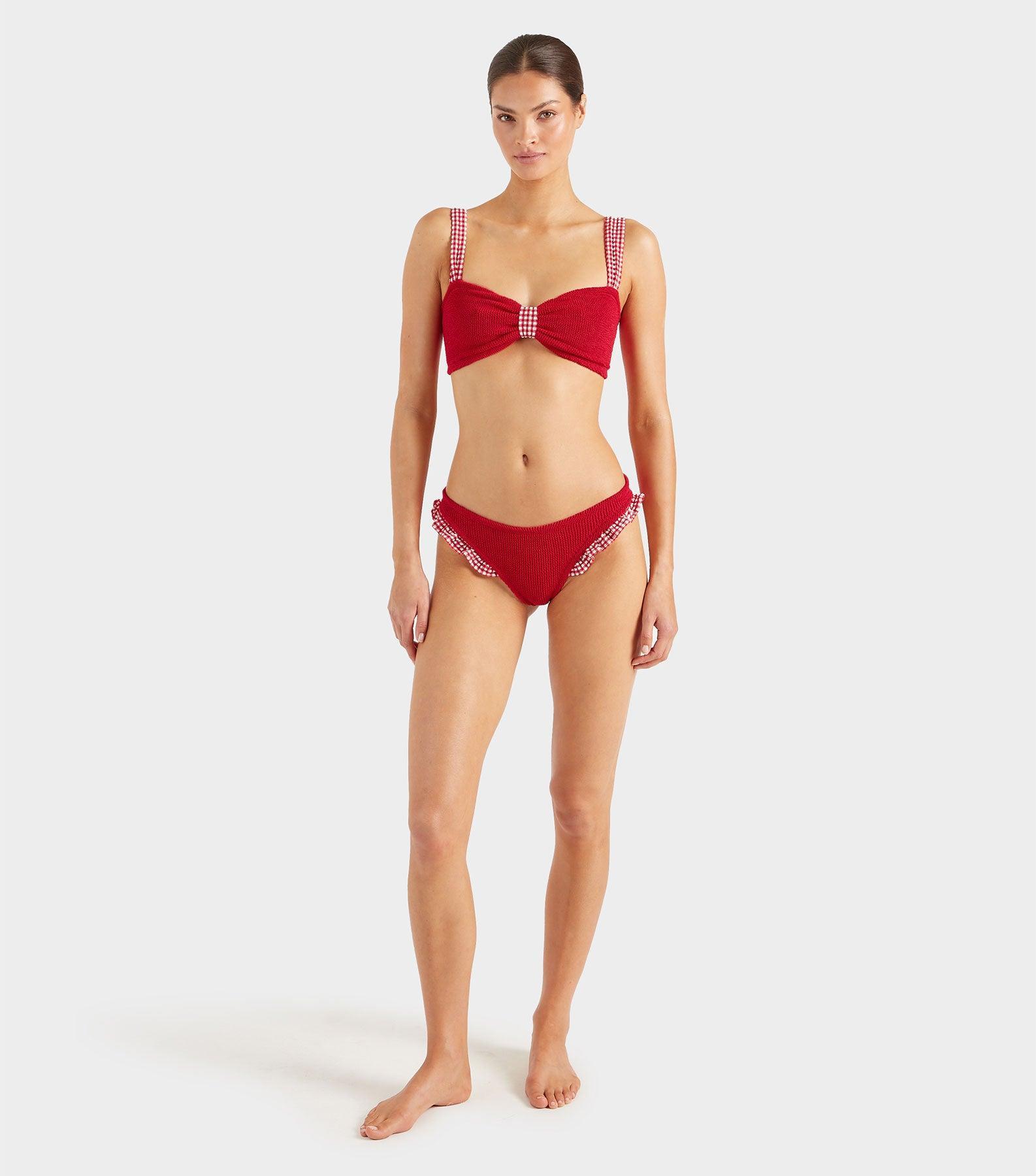 Loretta Bikini - Red Gingham Product Image