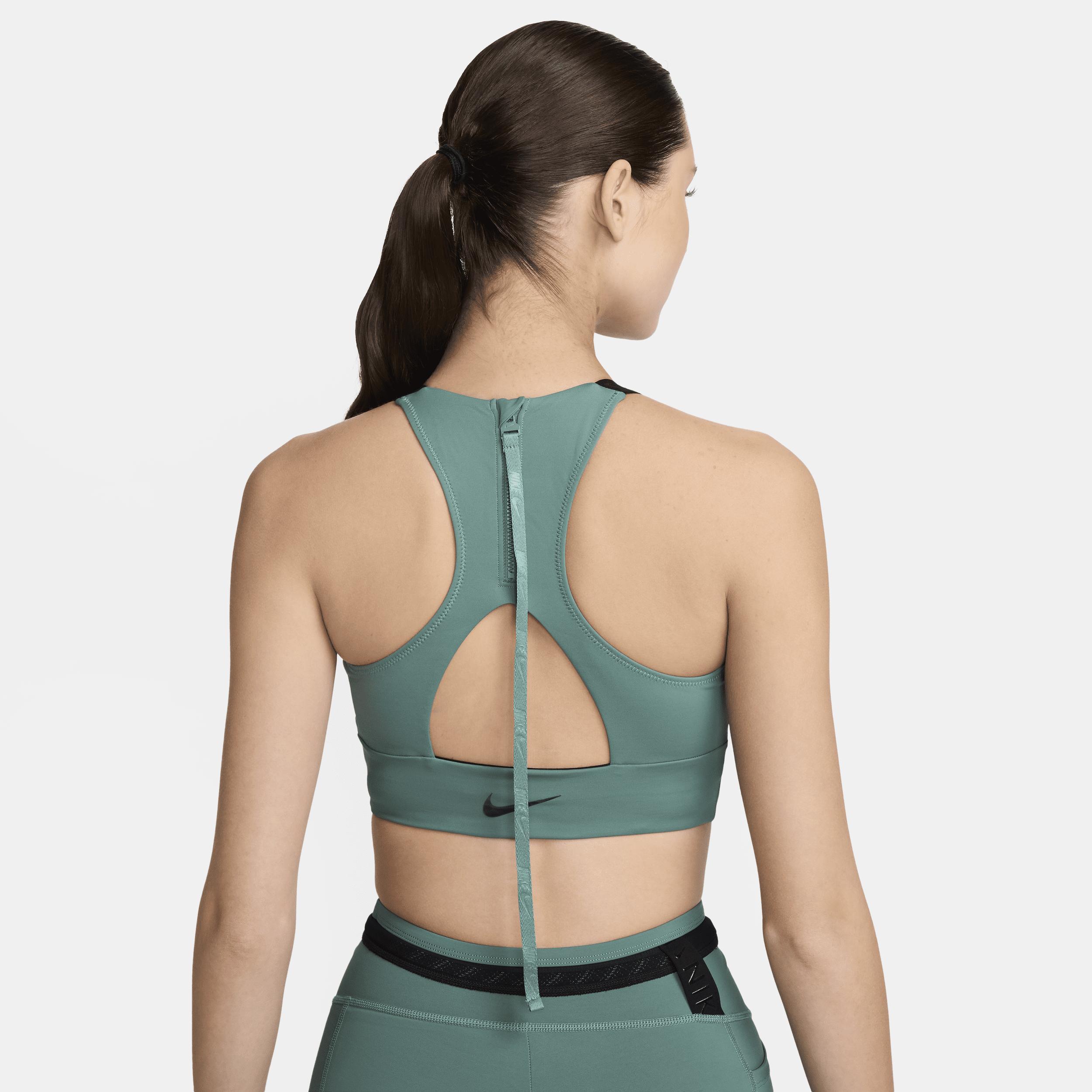 Nike Swim Hydralock Fusion Women's High-Neck Midkini Top Product Image