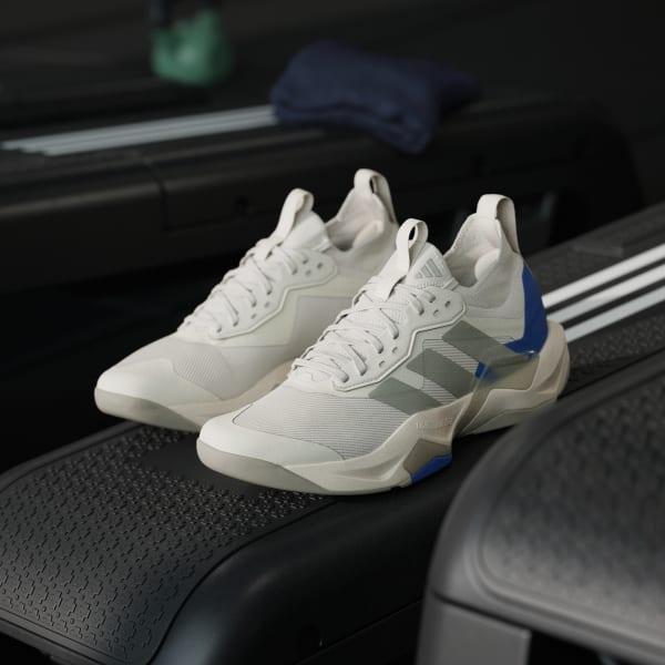 adidas Rapidmove ADV 2 HIIT training shoes Silver Green 11 Mens Product Image