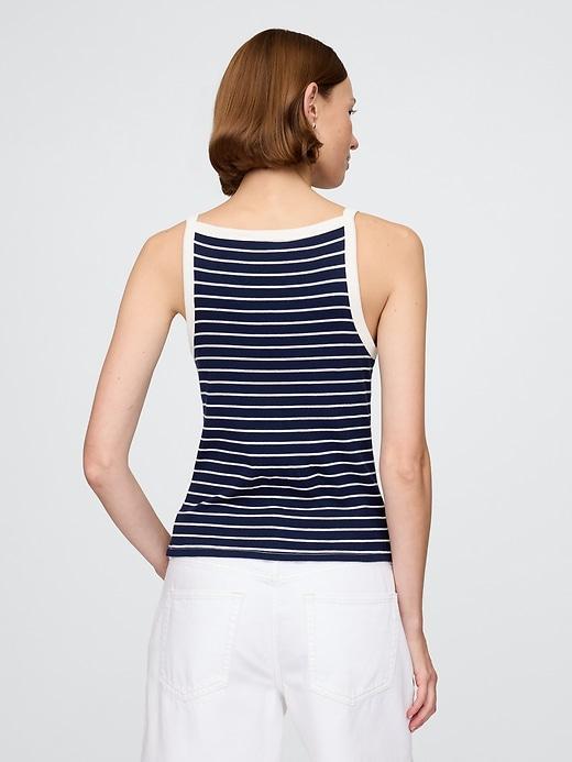 Modern Apron-Neck Tank Top Product Image