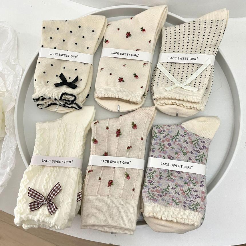 Patterned Socks Product Image