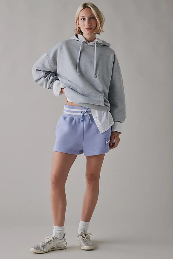 Nike Sportswear Phoenix Fleece Women's High-Waisted Loose Graphic Shorts Product Image