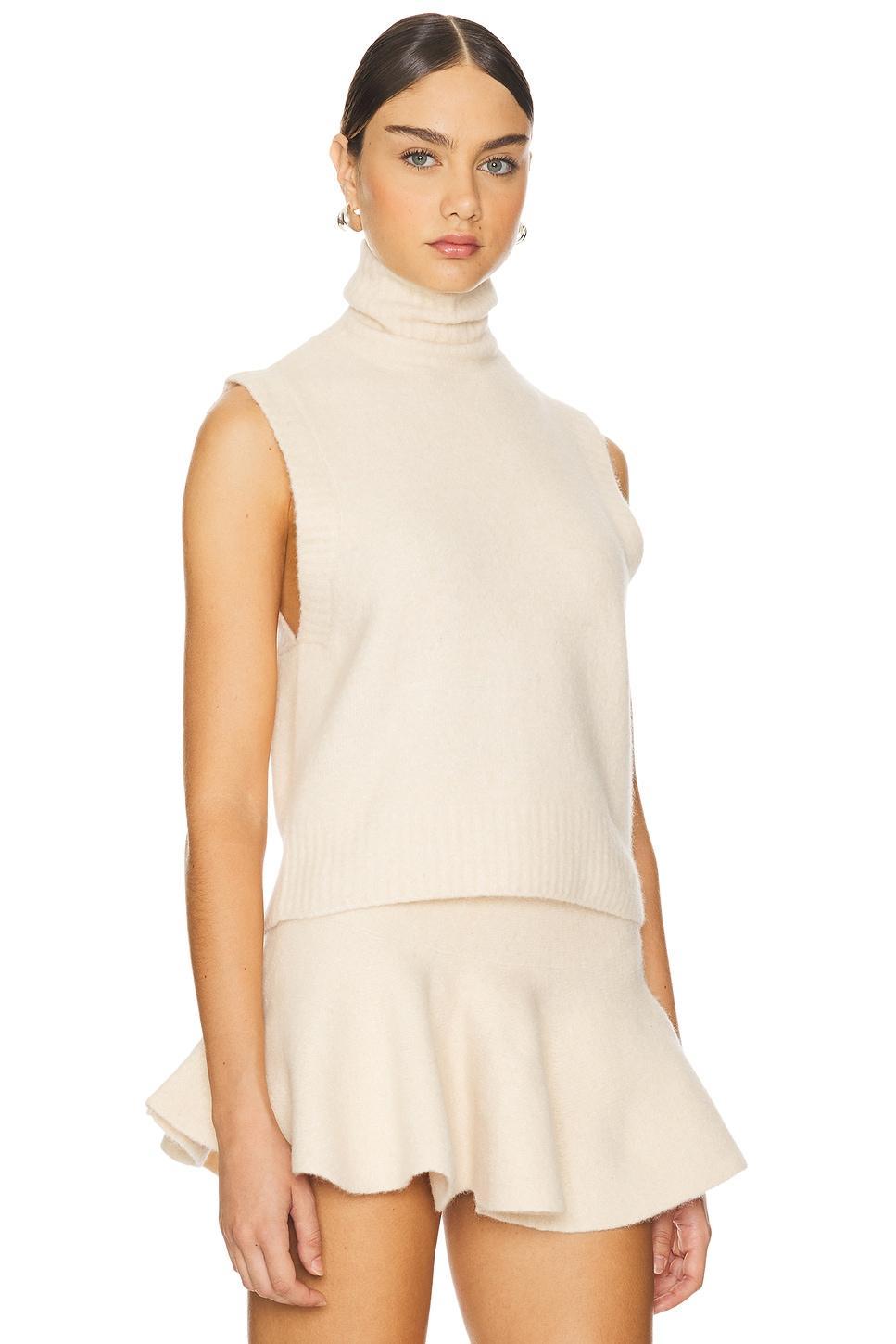 Mapache Mock Neck Vest Susana Monaco Product Image