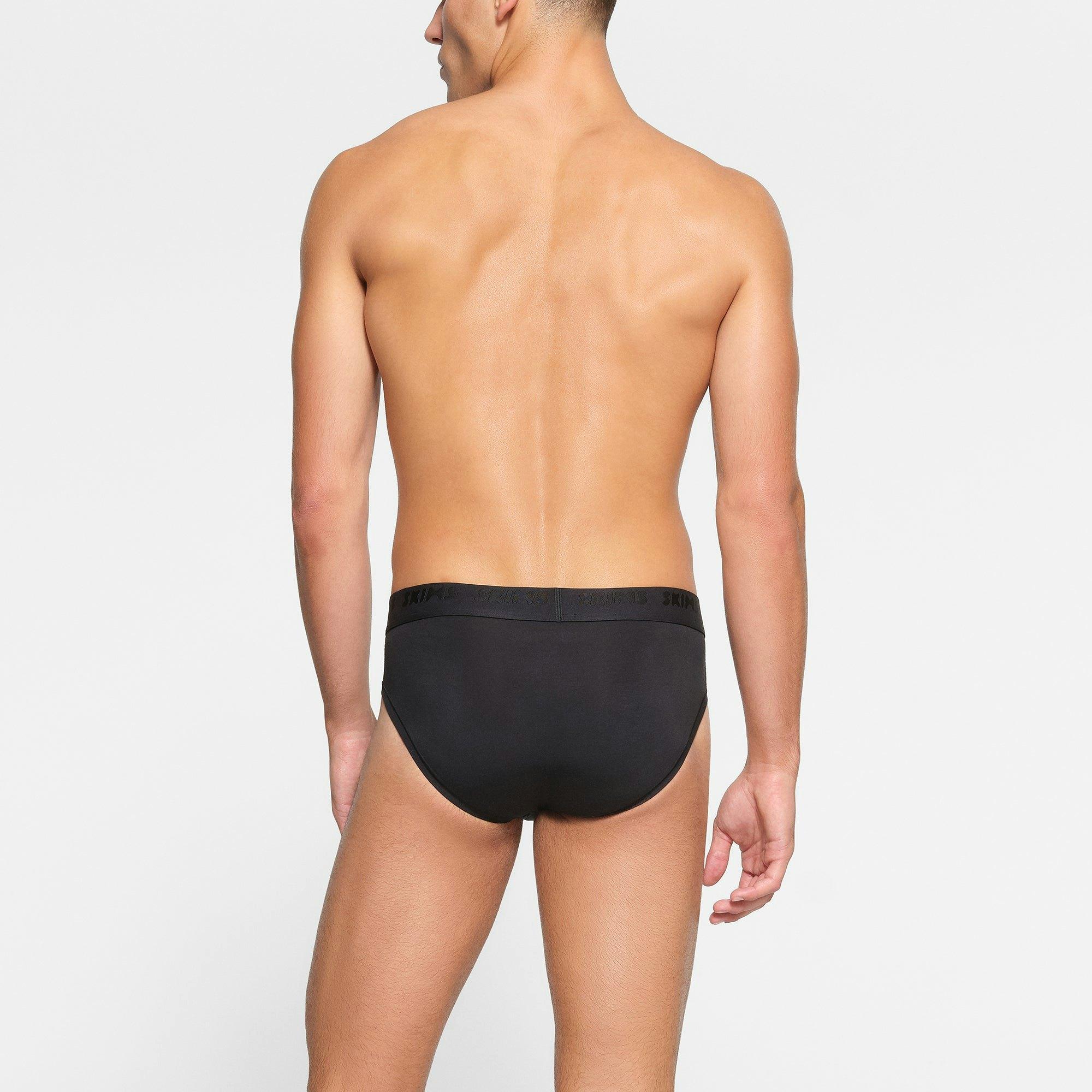 SKIMS STRETCH MENS BRIEF 3-PACK | OBSIDIAN Product Image