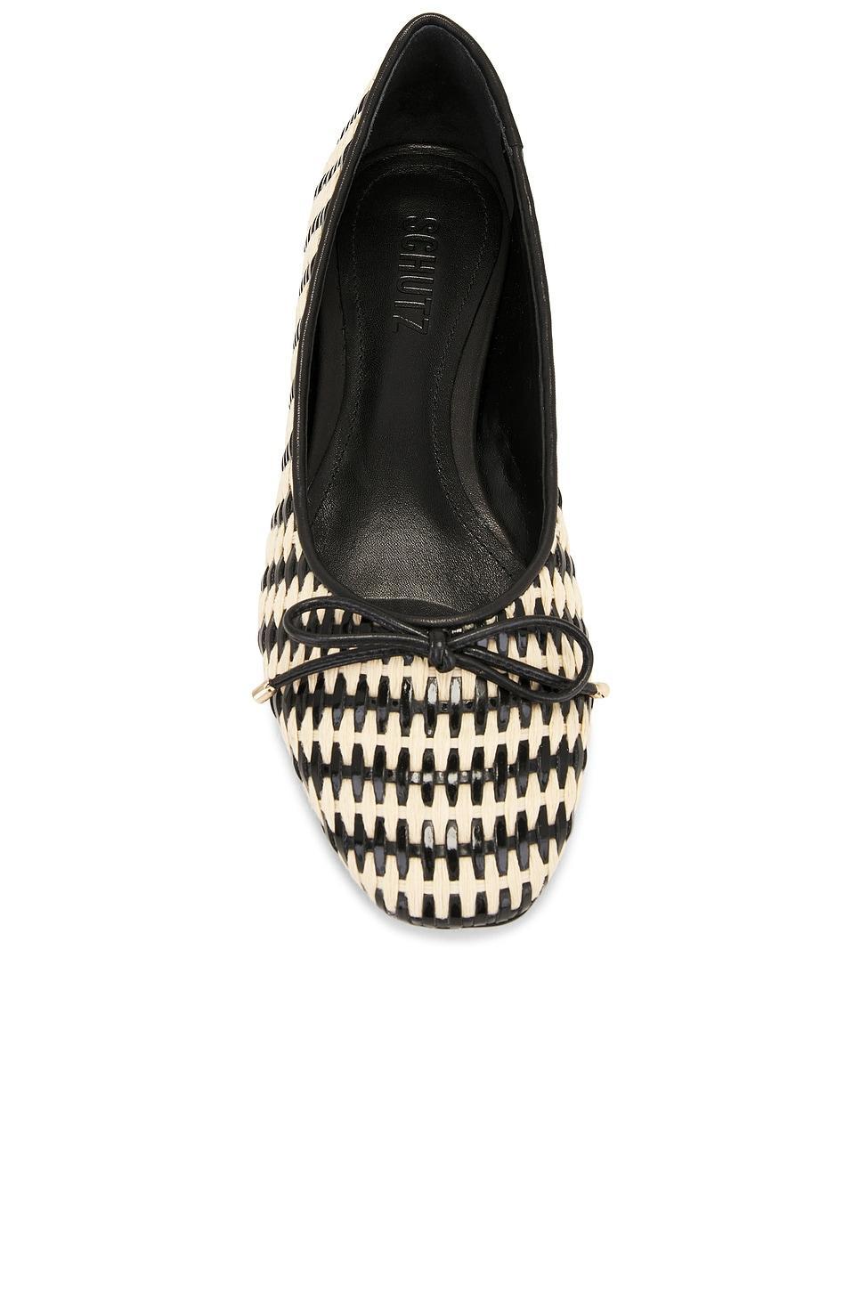 Arissa Straw Flat Schutz Product Image