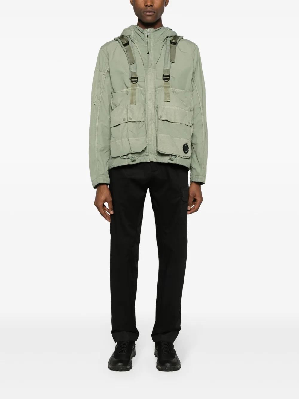 Flatt cargo-pockets hooded jacket Product Image