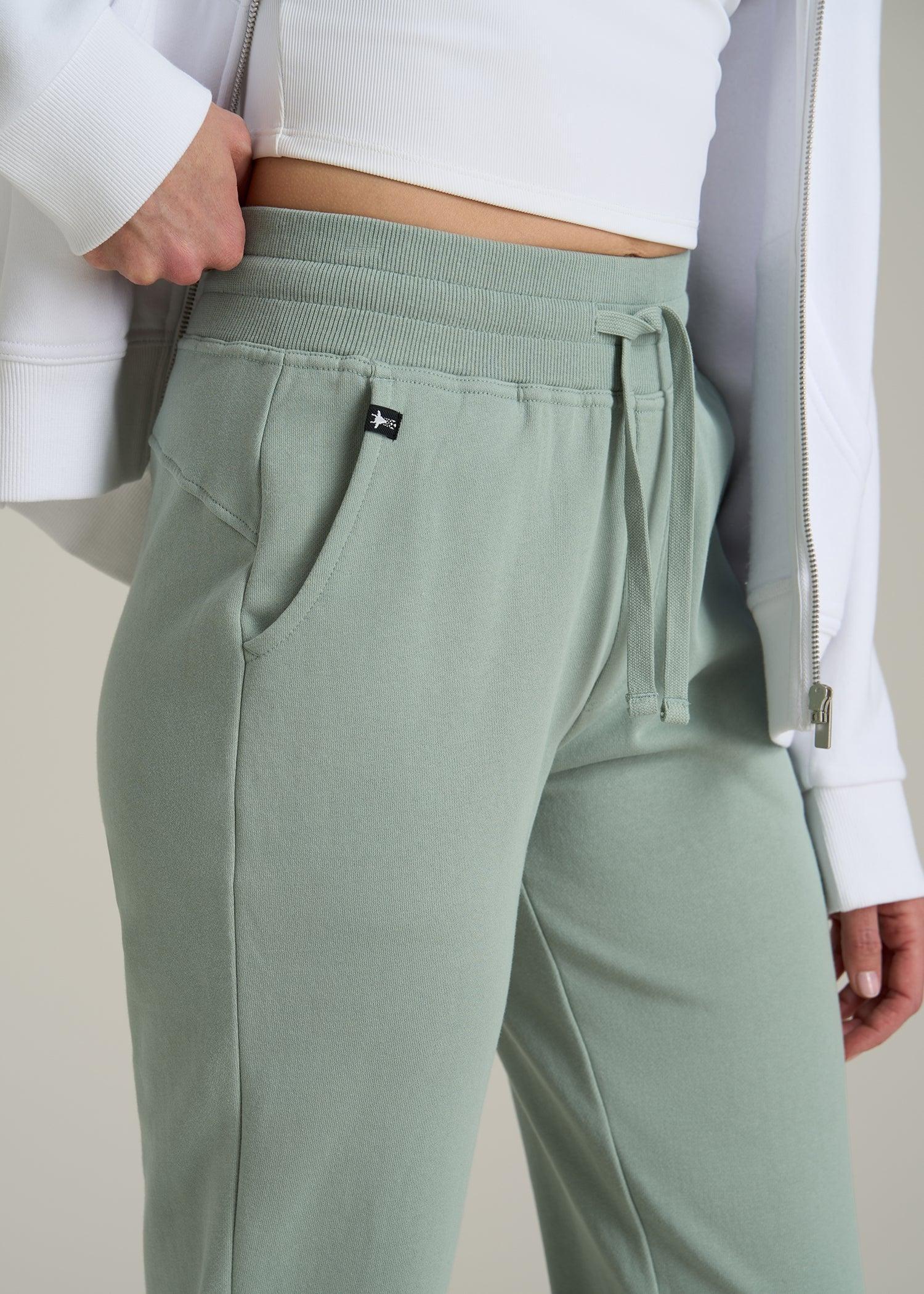 Wearever 2.0 French Terry Joggers for Tall Women in Seagrass Product Image