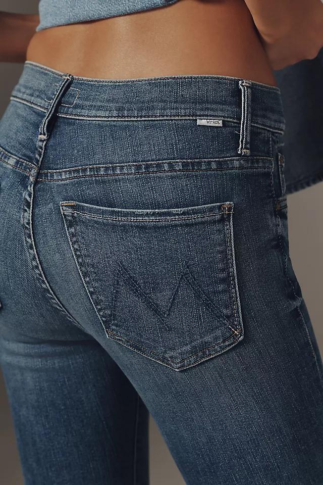 MOTHER The Insider Flood Mid-Rise Fray Jeans Product Image