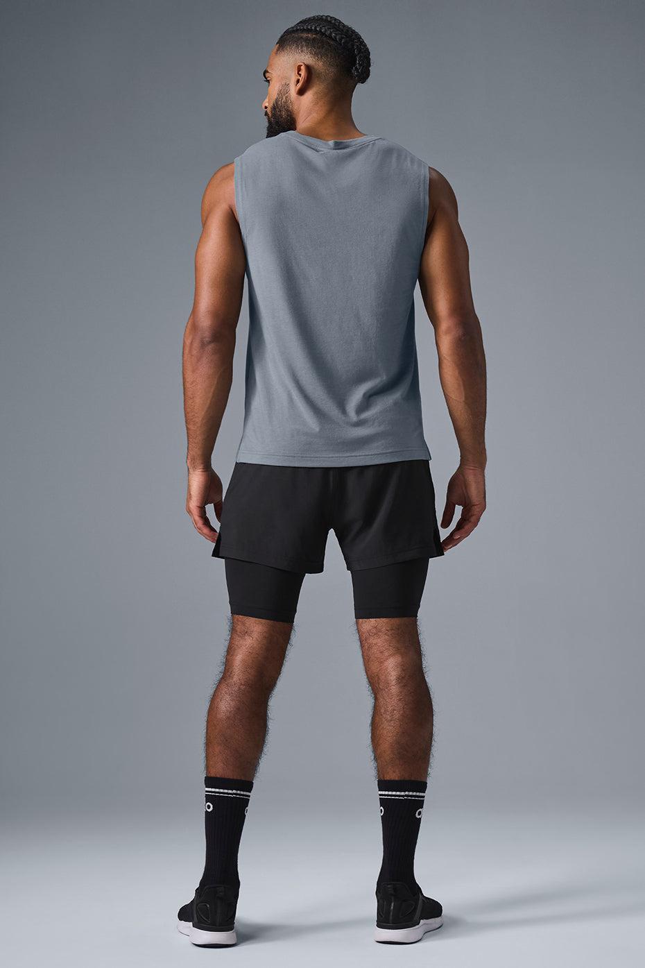 The Triumph Muscle Tank - Steel Grey Product Image