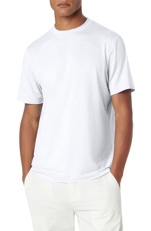 Mens Cotton Jersey Crewneck T-Shirt with Faux Layering Product Image