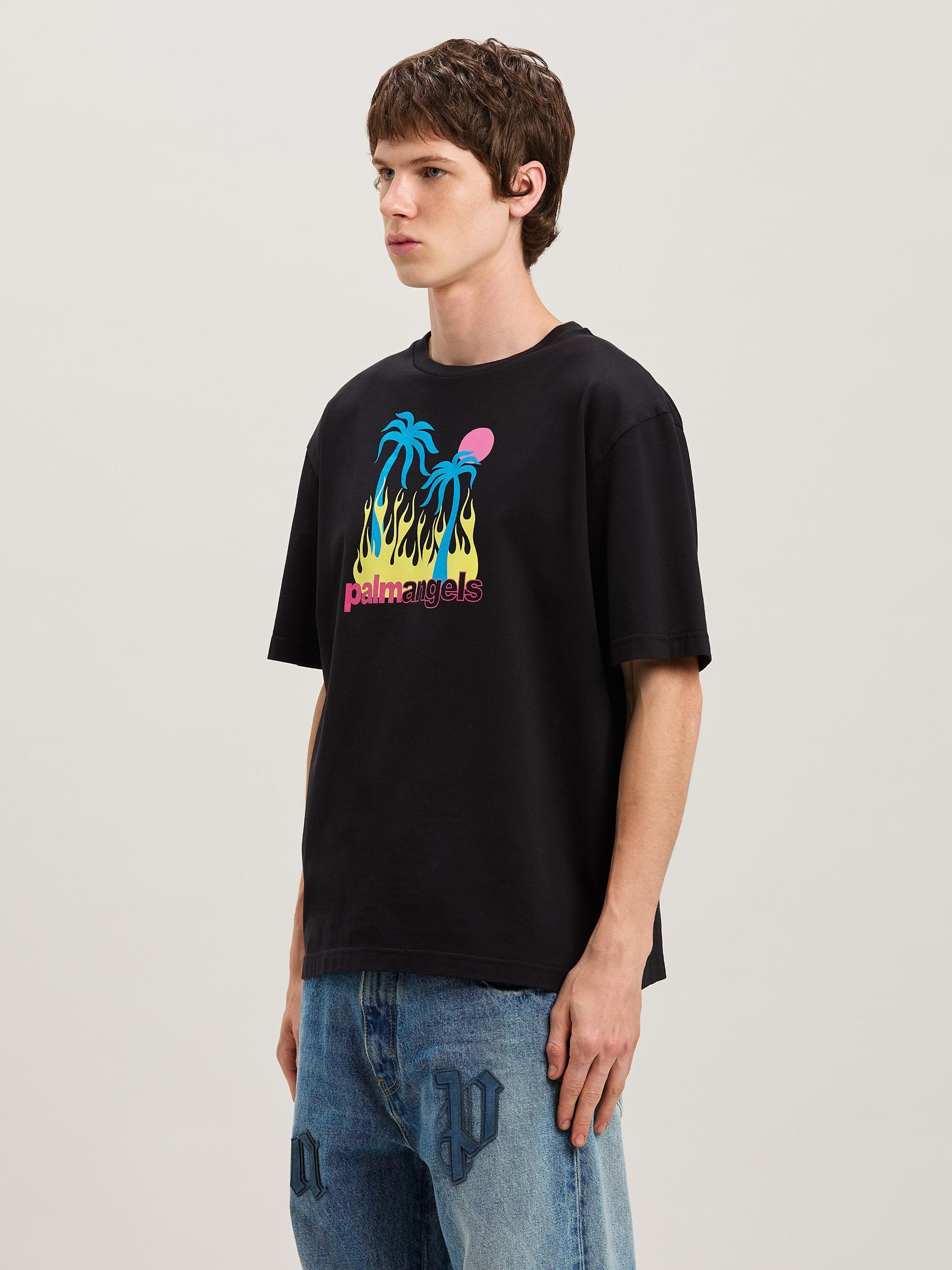 BURNING OASI SLIM TEE OFF WHITE - MULTIC Product Image